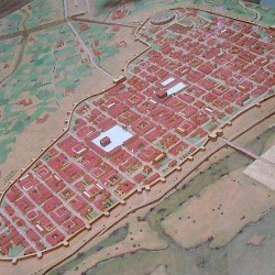 Augusta Merita, Model of the ancient city