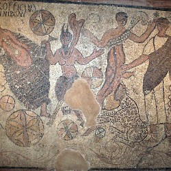 Augusta Merita, Mosaic with Dionysus and Ariadne