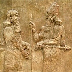Khorsabad, Relief of Sargon and Sennacherib