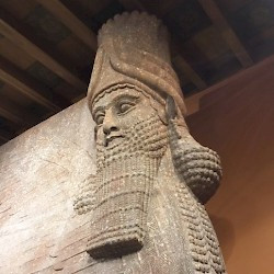 Khorsabad, Head of a lamassu