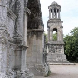 Glanum,  Arch and Mausoleum