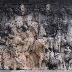 Glanum, Mausoleum, south reliëf