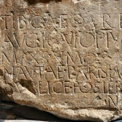 Lutetia, Pillier des nautes, Inscription