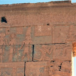Siwa, Temple of Nectanebo, Paintings