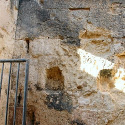 Siwa, Oracle, West wall: the vanished figure of Sutkh-Irdes