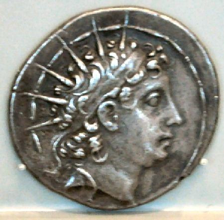 Coin of Antiochus VI Dionysus