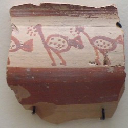 Gordium, Hellenistic pottery with cranes