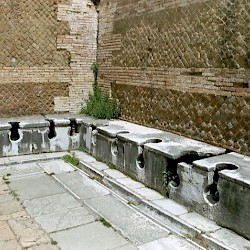Ostia, Public Toilet