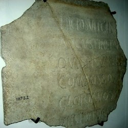 Ostia, Epitaph of Monnica