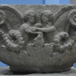 Palmyra, Capital: the god Abgal and a dedicator