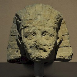 Carnuntum, Egyptianizing portrait of Caracalla