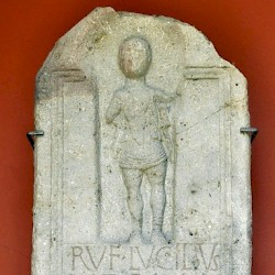 Carnuntum, Tombstone of Lucilius of XV Apollinaris