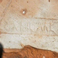 Carnuntum, Rooftile of XIIII Gemina