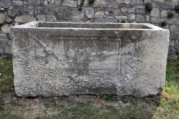 Belgrade, Sarcophagus of a centurio named Marcus Aurelius Glyconianus