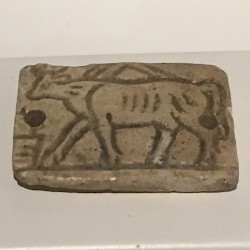 Plaque with a representation of the Apis