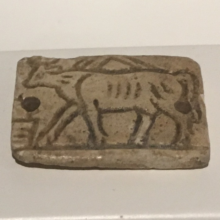 Plaque with a representation of the Apis