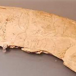 Ceremonial knife with protective deities