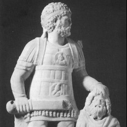 Relief of Hadrian, perhaps killing a Jew