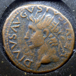 Posthumous coin of Augustus