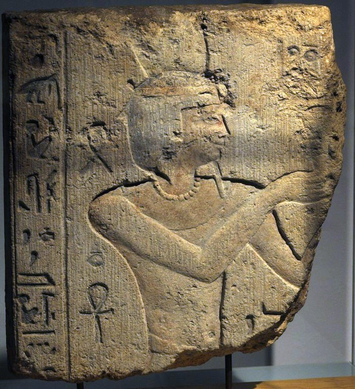 Domitian on an Egyptian relief