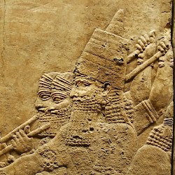 Nineveh, Palace of Aššurbanipal, Aššurbanipal's Lion Hunt