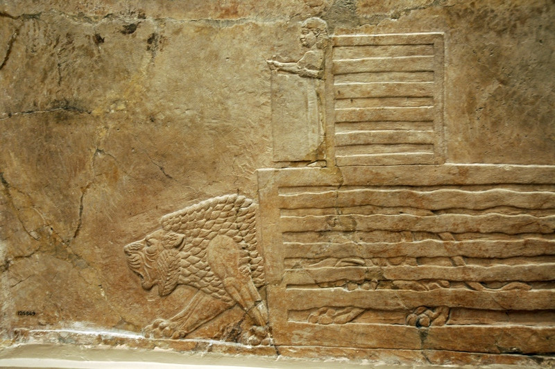 Nineveh, Palace of Aššurbanipal, Aššurbanipal's Lion Hunt
