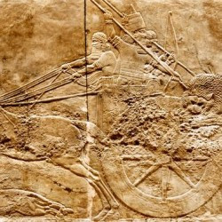 Nineveh, Palace of Aššurbanipal, Aššurbanipal's Lion Hunt