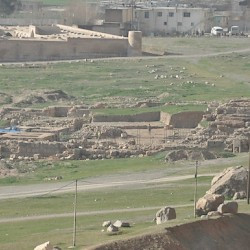 Behistun, Unfinished Sasanian palace