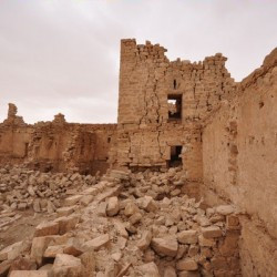 Qasr Bshir, Curtain wall