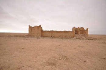 Qasr Bshir, View from the outside (1)