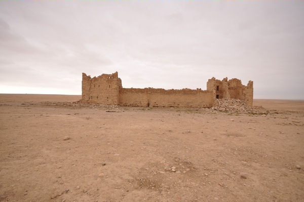 Qasr Bshir, View from the outside