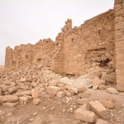 Qasr Bshir, View from the outside