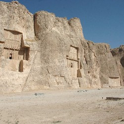 Naqš-e Rustam, General view