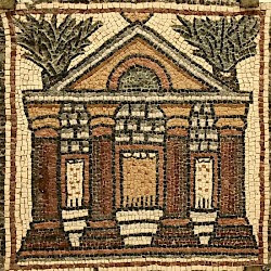 Qasr Libya, mosaic 1.06.c (Church)