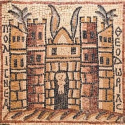 Qasr Libya, mosaic 1.01.c (Theodorias)