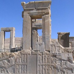 Persepolis, Palace of Darius, West Entrance