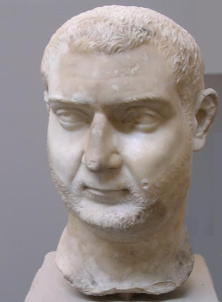 Ephesus, Portrait of the emperor Balbinus