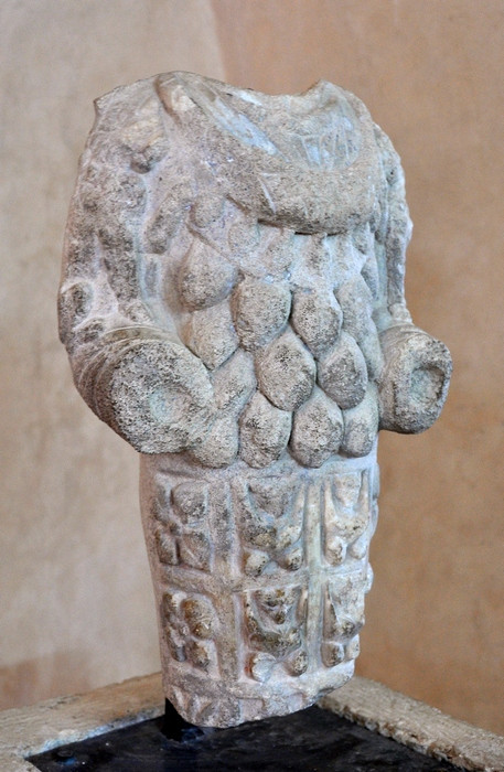 Gadara nymphaeum: statue of Artemis of Ephesus