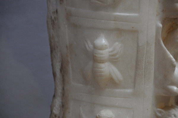 A copy of the statue of Artemis in Ephesus, bee