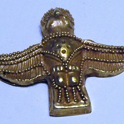 Ephesus, Archaic temple of Artemis, Gold falcon