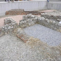 Vienna, Ancient remains at the Michaelerplatz (in front of the Hofburg)