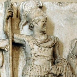 Relief of a Roman officer