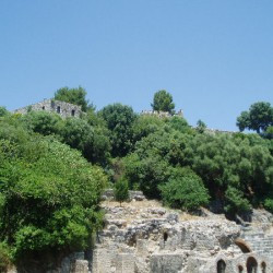 Buthrotum, Acropolis, site of the original Greek settlement