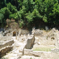 Buthrotum, Well and temple of Athena