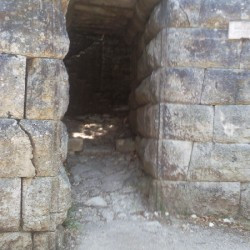 Buthrotum, Scaean Gate. It is not certain whether this gate, which received its name from the excavators, is identical to the Scaean Gate mentioned in our sources