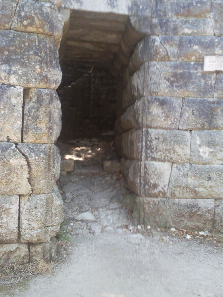 Buthrotum, Scaean Gate. It is not certain whether this gate, which received its name from the excavators, is identical to the Scaean Gate mentioned in our sources