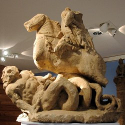 Tongeren, Jupiter Column, Jupiter killing a giant