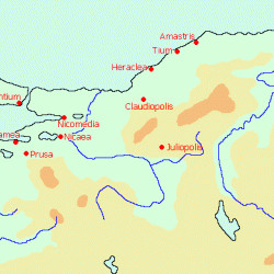 Map of Bithynia-Pontus