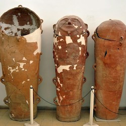 Amman,  Raghadan Palace, Coffins
