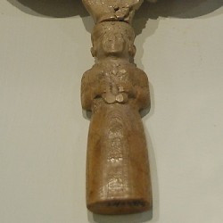 Ephesus, Archaic temple of Artemis, Ivory figurine of the goddess